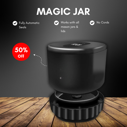 MAGIC JAR™ Vacuum Sealer Kit